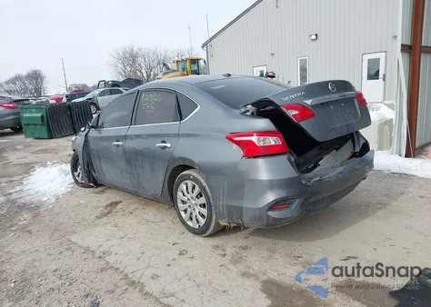 2017 Nissan Sentra Sv z USA, uszkodzony, nr VIN 3N1AB7AP5HY340915
